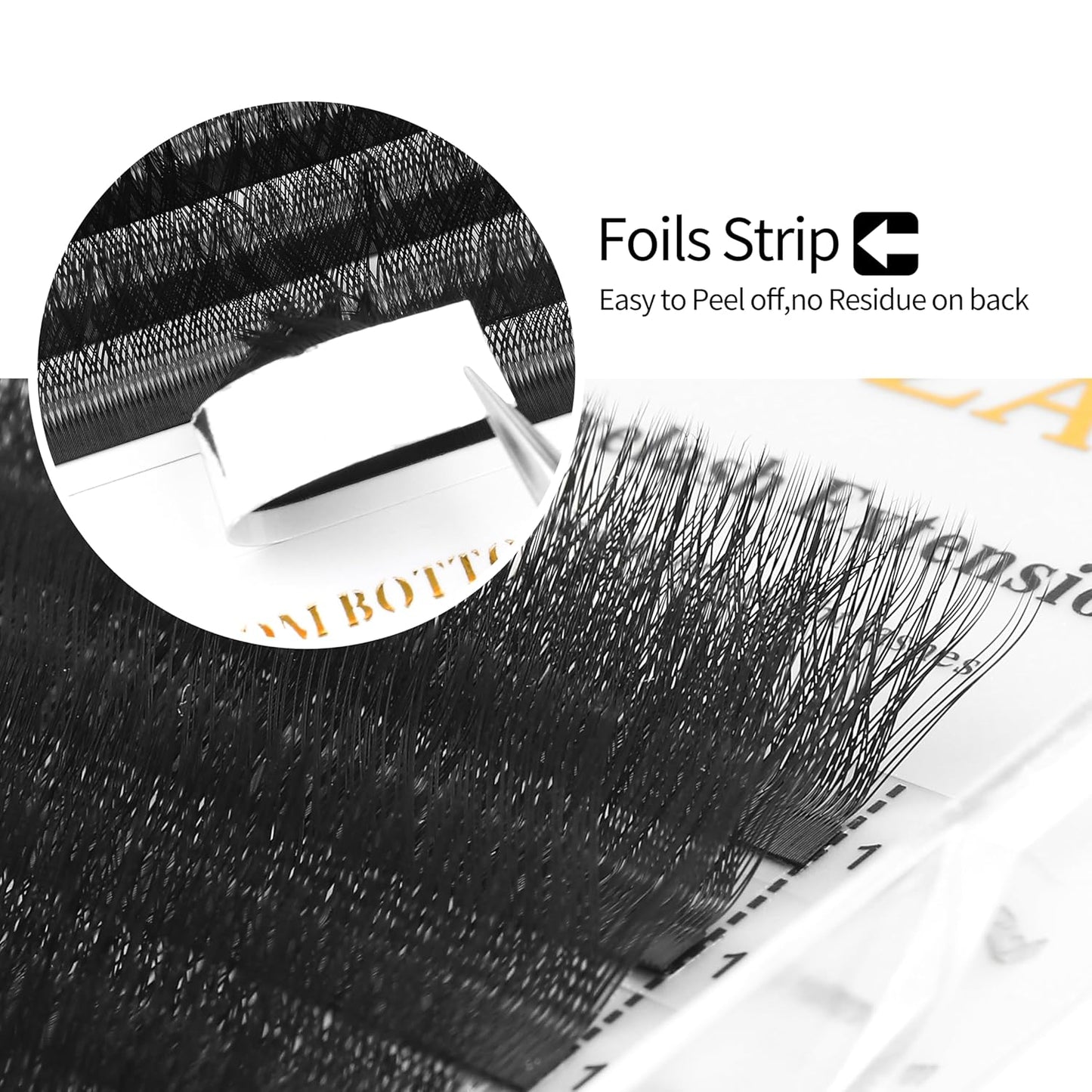 W Lash Extensions 5D Eyelash Extensions W Shape 0.07mm Thickness L Curl 12mm Premade Fans W Lashes Individual Lashes Matte Black 12 Rows False Eyelashes Volume Lashes(W-5D-0.07-L,12mm)