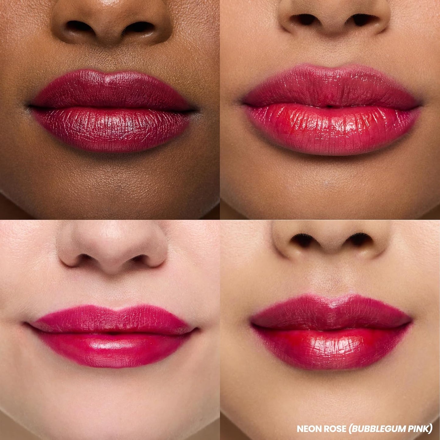 Wonderskin Wonder Blading All Day Lip Stain Peel Off Masque - Long Lasting, Waterproof and Transfer Proof Pink Lip Tint, Matte Finish Peel Off Makeup (Neon Rose Masque)