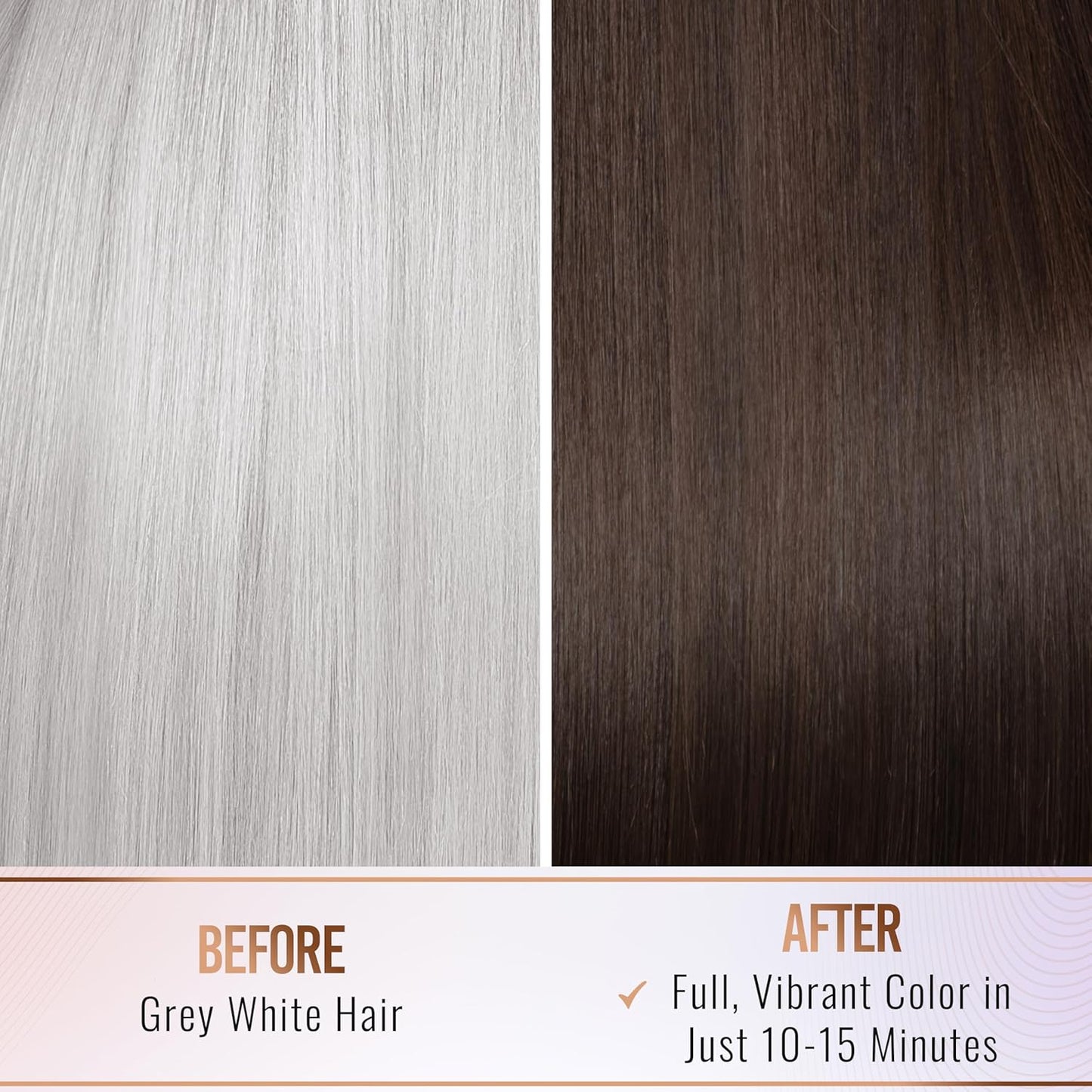 Herbishh Hair Color Shampoo for Gray Hair–Natural Hair Dye Shampoo with Argan Hair Mask–Travel size-Colors Hair in Minutes–Long lasting colour–1pack –Ammonia-Free (#Dark Brown)