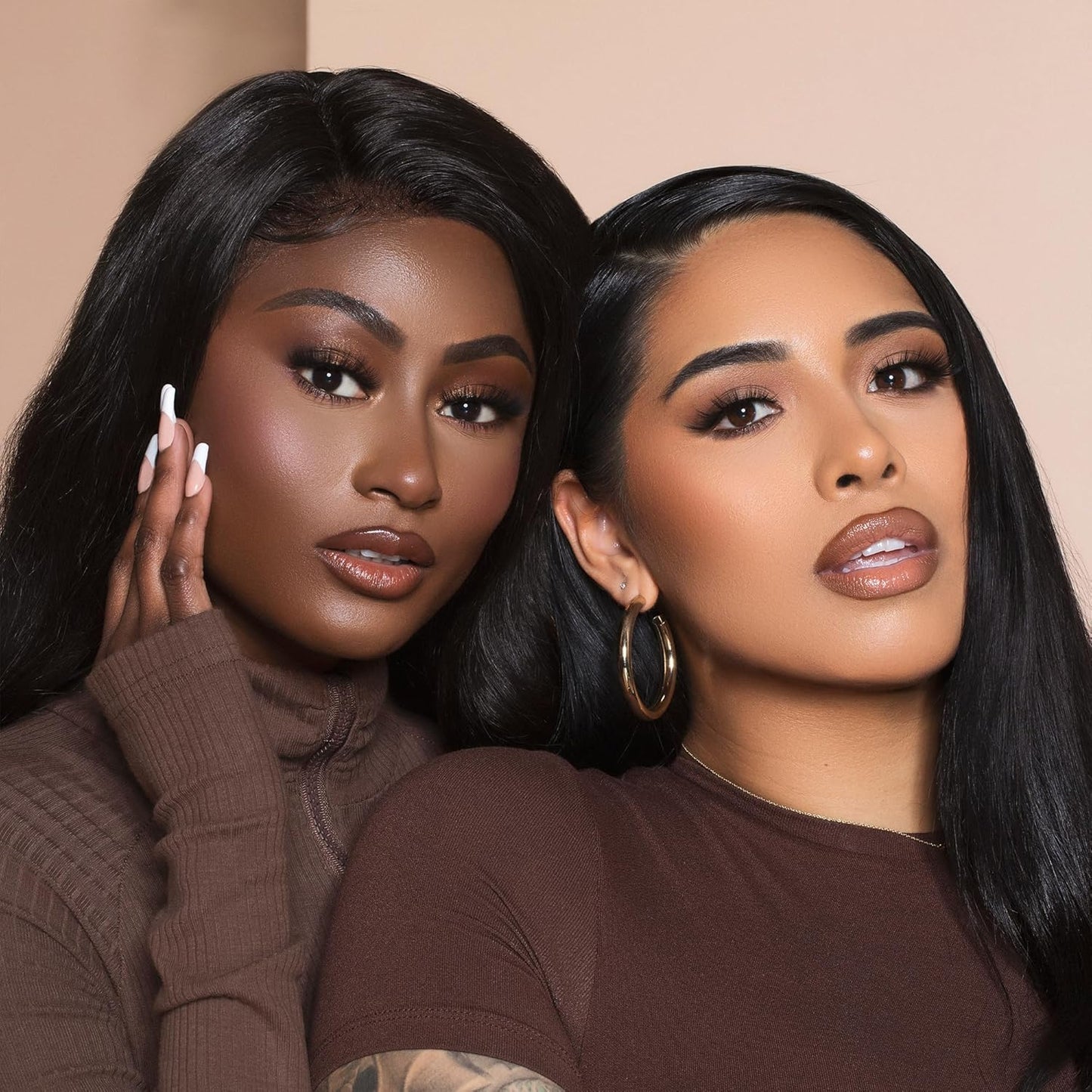 Lilly Lashes Goddess in Lite Faux Mink, Strip Lashes, Natural Lashes, Reusable False Lashes Natural Look, Lash Strips with Luxury Silk Like Fibers, No Lash Glue Included