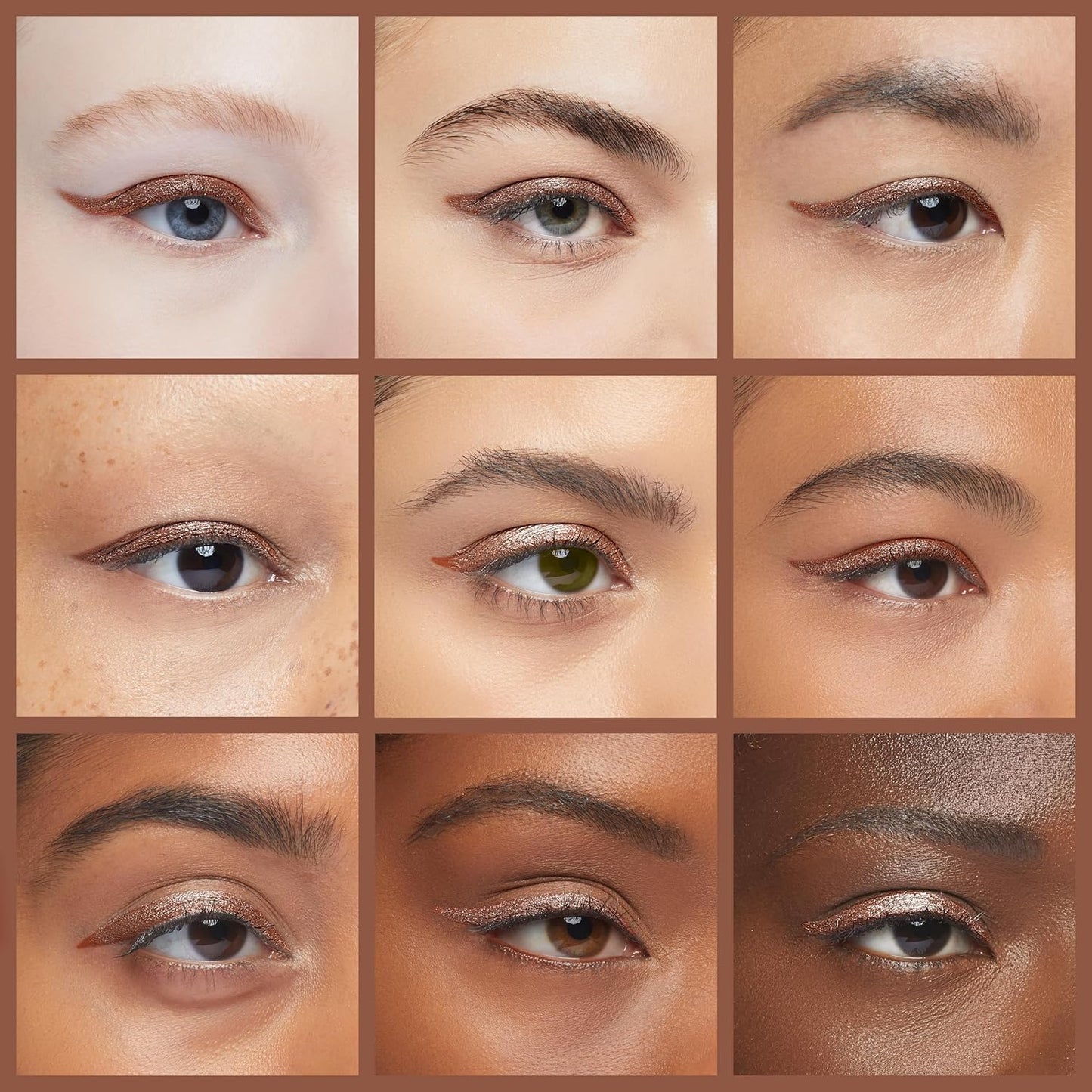 LAURA GELLER NEW YORK Kajal Longwear Kohl Eyeliner Pencil with Caffeine, Smooth & Blendable Makeup, Antique Bronze