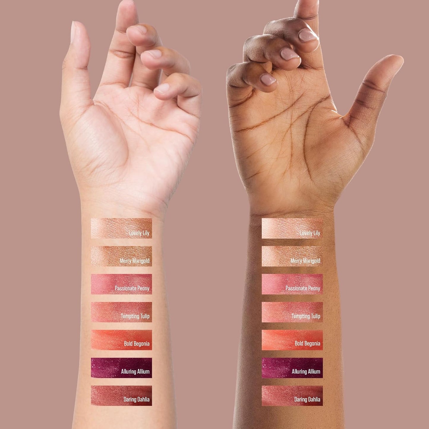 Kiss New York Professional Pearl Liquid Highlighter Beauty Wand, Radiant Glow for Cheek Eye & Lip, Non-Greasy Hydration Lightweight with Sponge-Tip Applicator (Lovely Lily)