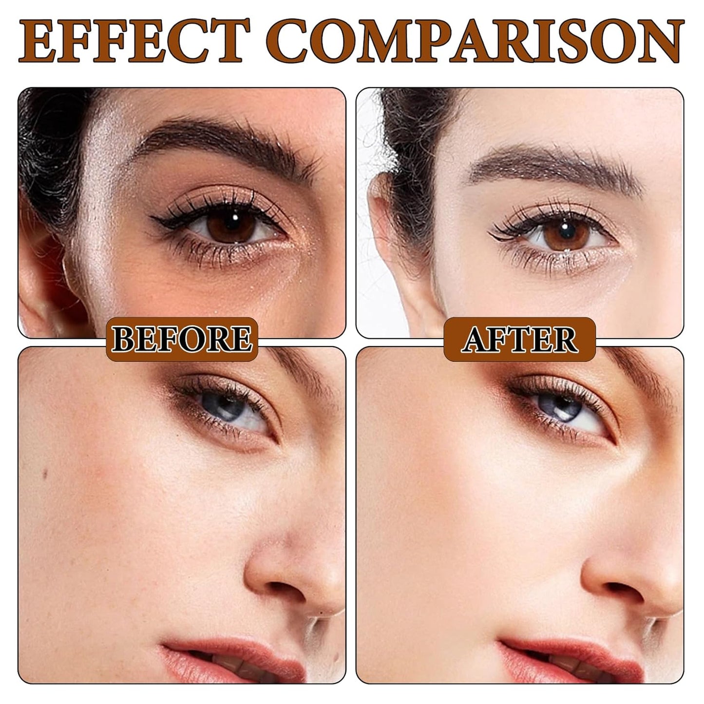 9 Colors Correcting Concealer Contour Palette,Concealer Cream Contour Makeup Palette,Contouring Foundation Highlighting Makeup Kit with Brush