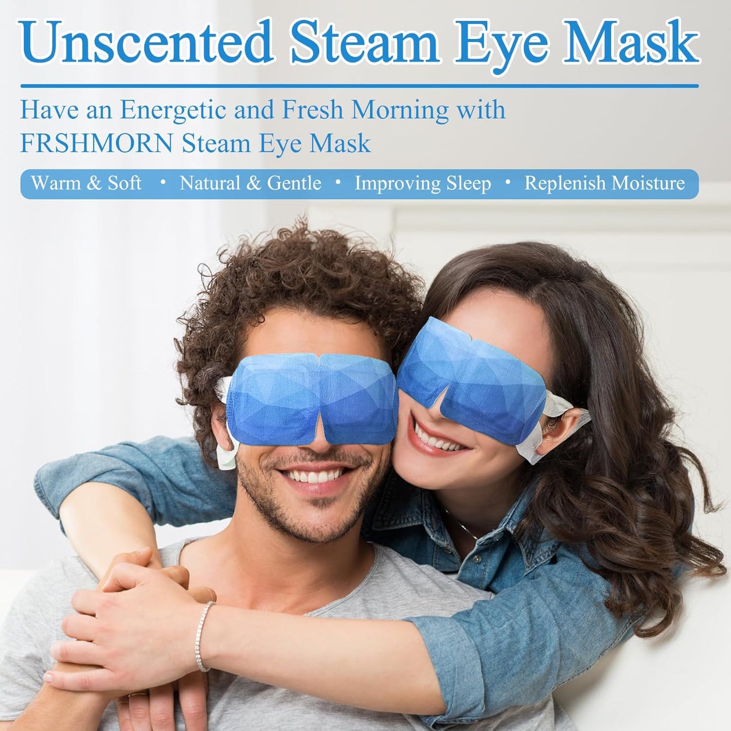 32 Packs Steam Eye Mask, Heated Eye Mask for Sleeping, Warm Compress for Eyes, Self Heating Disposal Eye Mask Comfortable Sleep Mask for Home, Office, Spa, Travel Essentials (Unscented)