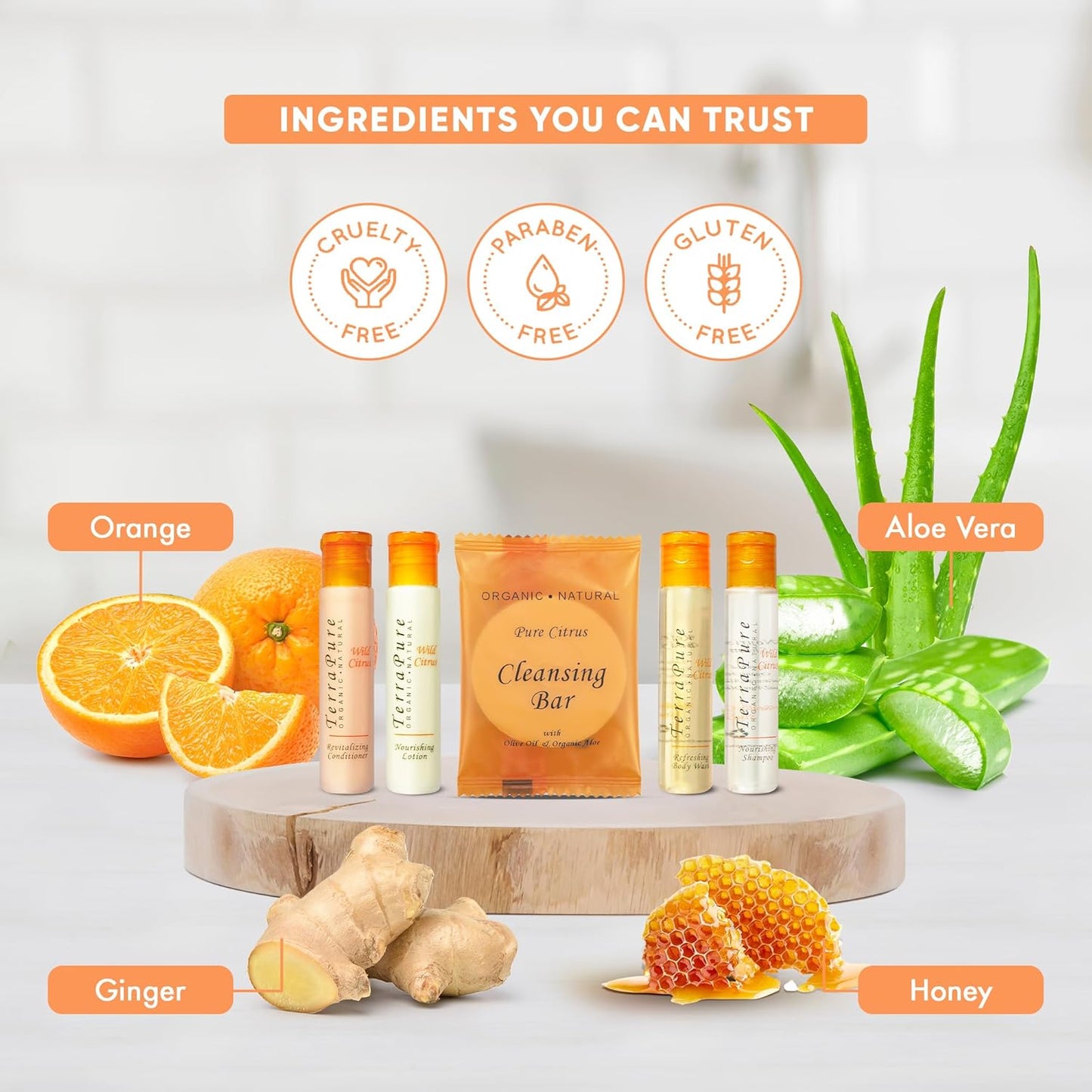 Terra Pure Wild Citrus | 1-Shoppe All-in-Kit | Sample Set (5 pcs)
