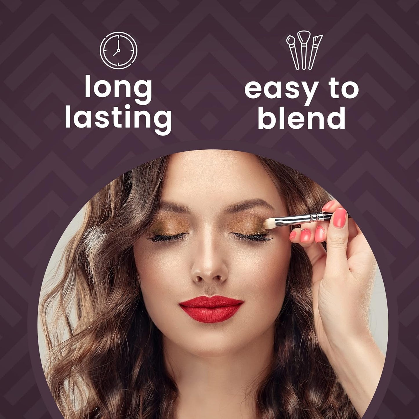 Cosmetics - Twilight, 15-Color Eyeshadow Palette, Highly Pigmented, Long-Wearing, Easy-to-Blend, Blue & Purple Matte, Metallic & Shimmer Eye Shadow, Professionally Formulated Eye Makeup