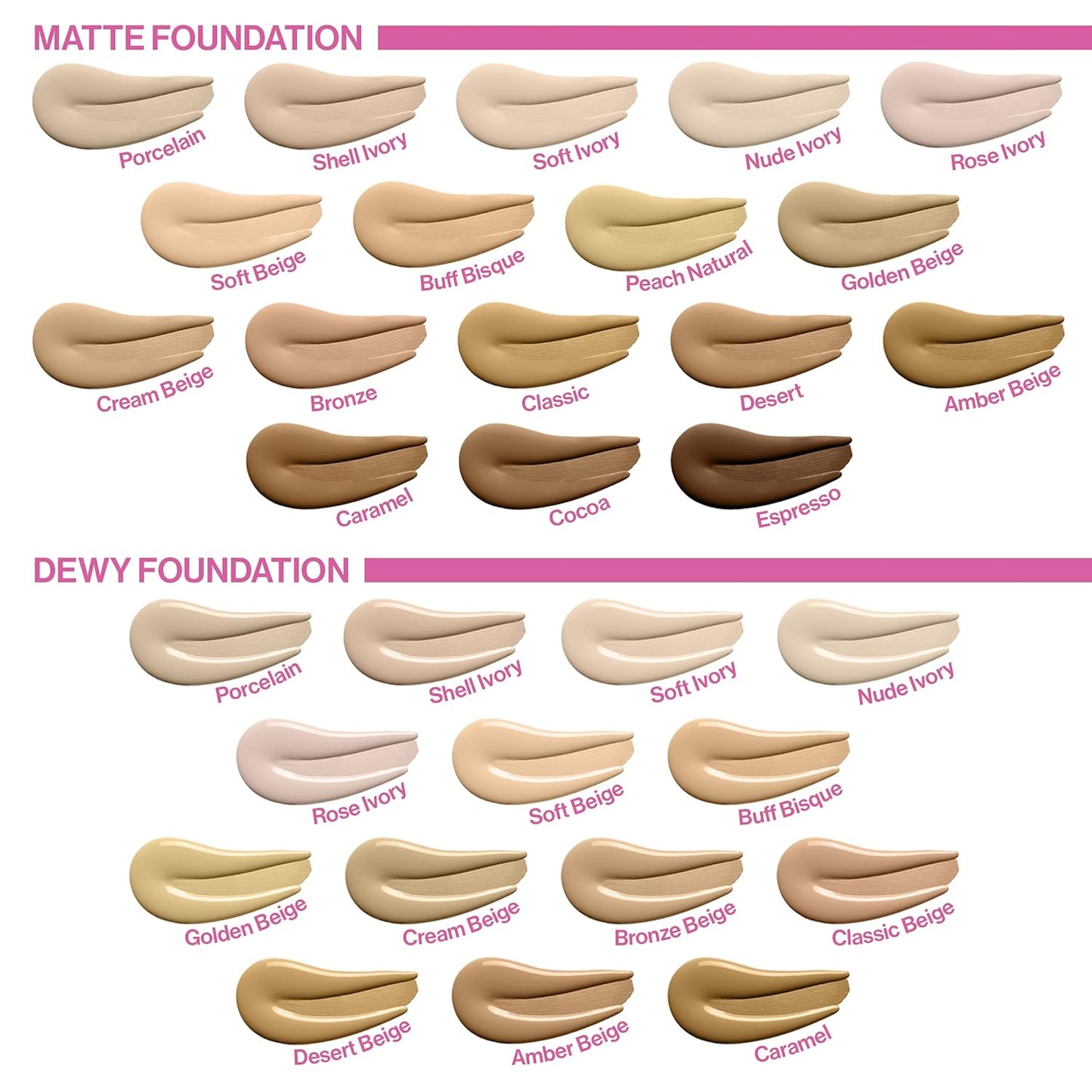 wet n wild Photo Focus Dewy Liquid Foundation Makeup, Shell Ivory ('Packaging may vary)