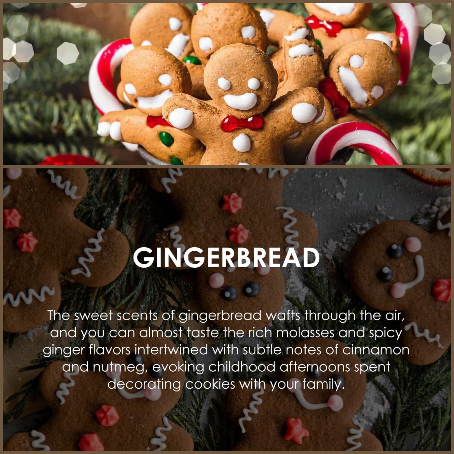 SALUBRITO Gingerbread Essential Oil 4 Fl.Oz (120ml), Pure & Natural Fragrance Oils, Winter Essential Oil for Diffuser, Candle & Soap Making, Strong Scented Oil & Diffuser Oil