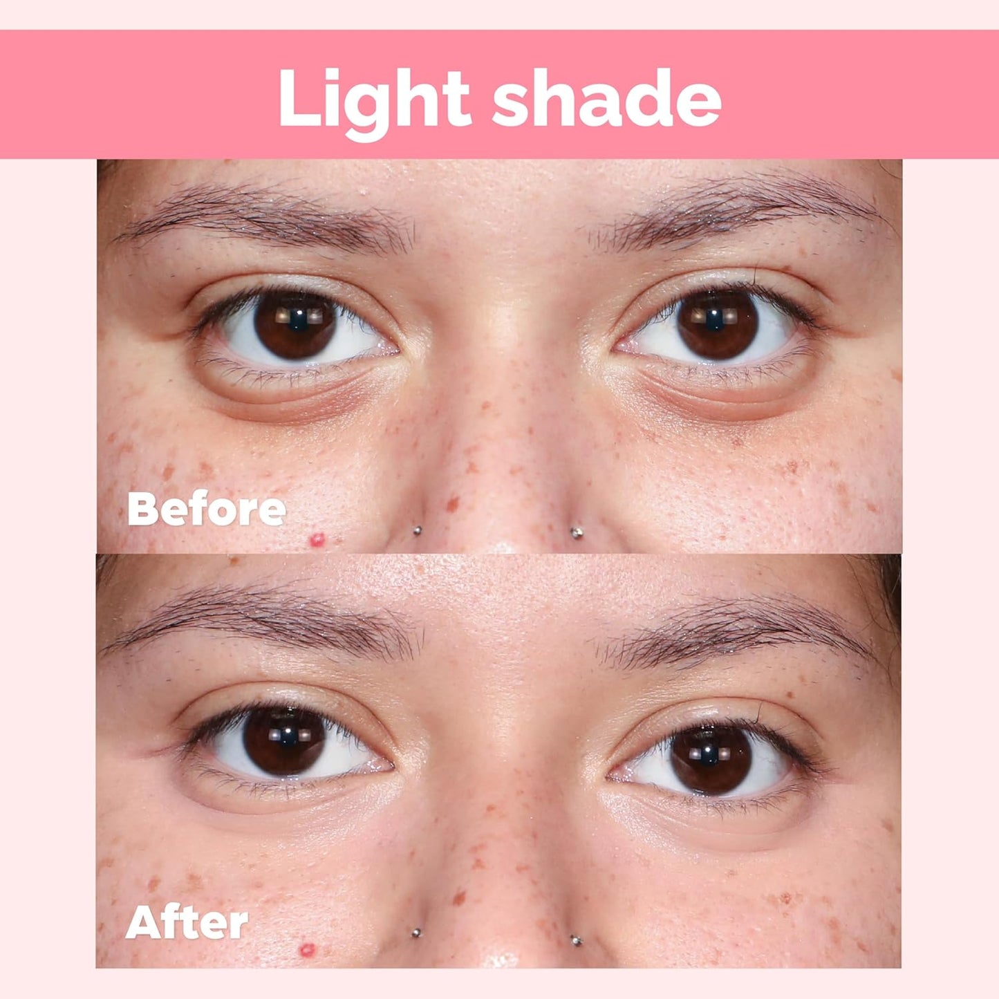 Elizabeth Mott Thank Me Later Under Eye Brightener & Primer – Hydrating Color Corrector for Dark Circles – Lightweight Concealer Base for Mature Skin, Light Shade 5ml