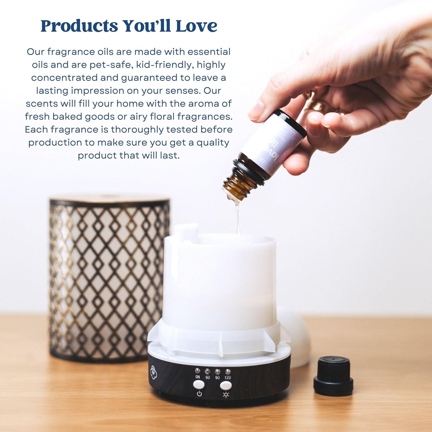 CANDECraftCo Premium Fragrance Oil – Diffuser Oils Fragrances Scented for Home, Candle Soap Making Supplies, Aromatherapy Blends for House (0.34 Fl Oz) (2-Pack, Tuscan Leather)