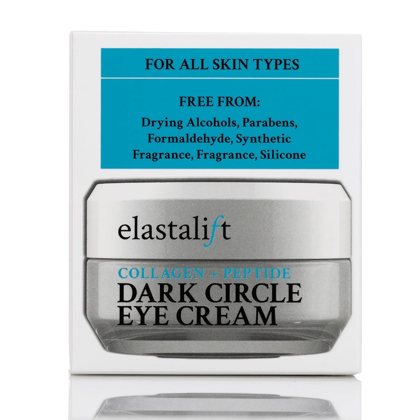 Elastalift Dark Circle Under Eye Treatment Cream | Brightening & Firming Collagen Cream W/Peptides + Vitamin E Moisturizer Eye Cream For Dark Circles & Puffy Eyes | Skin Care Face Cream, 1 Fl Oz