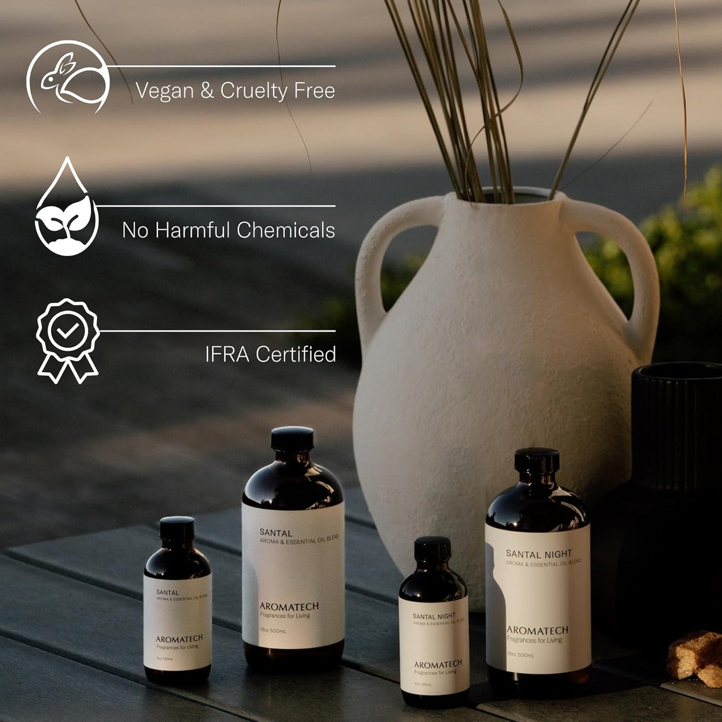 AromaTech Tea Garden for Aroma Oil Scent Diffusers - 120 Milliliter