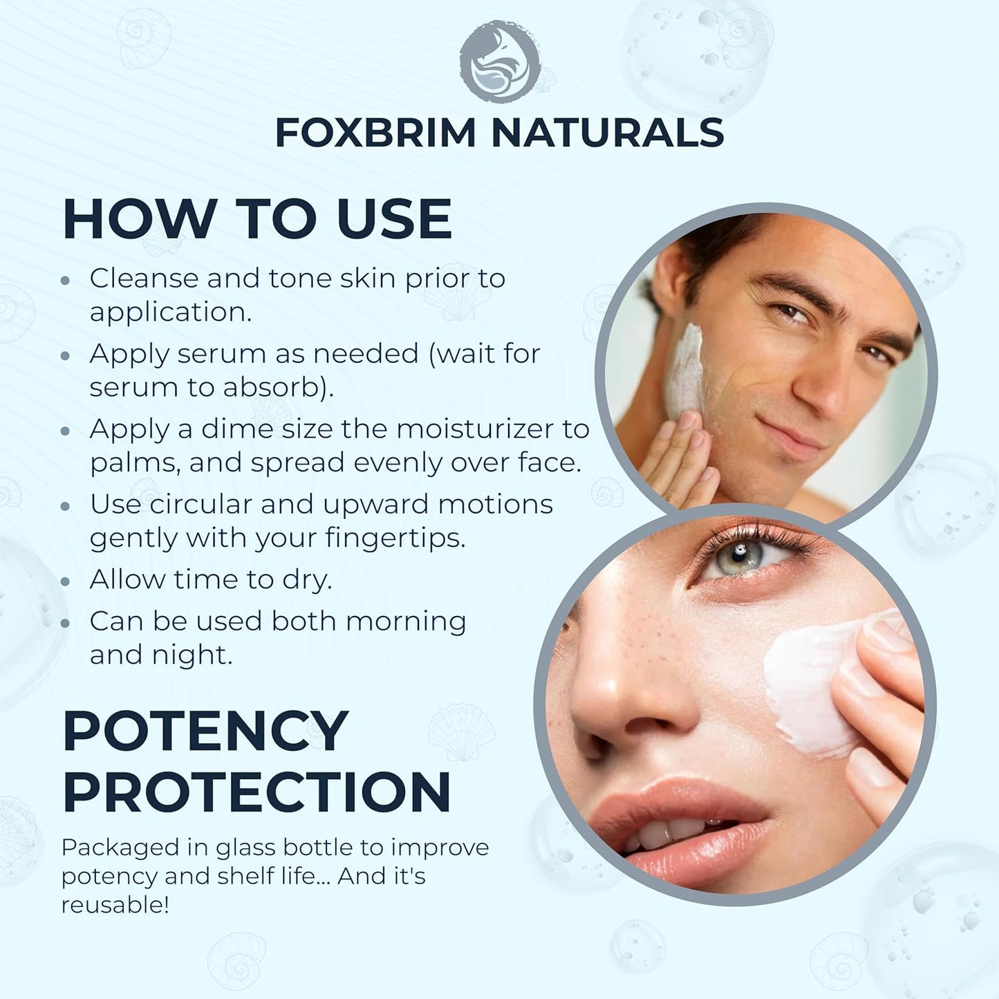 Ocean Mineral Facial Moisturizer - Vegan - Natural & Organic Face Lotion for Women Daily Use - Sensitive Oily Dry and Other Skin Types - Anti Aging Hydrating - Seaweed Bio-Complex 2 oz