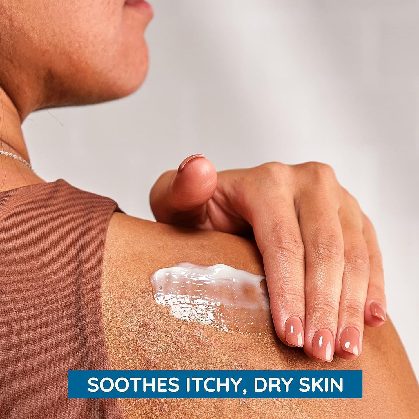 Aveeno Skin Relief Fragrance-Free Moisturizing Lotion for Sensitive Skin, with Natural Shea Butter & Triple Oat Complex, Unscented Therapeutic Body Lotion for Itchy, Extra-Dry Skin, 18 fl. oz