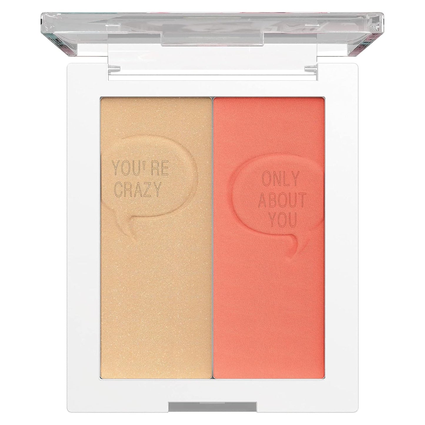 wet n wild Saved By The Bell Highlighter + Illuminator Glow Face Duo, Highlighter Makeup Powder, Illumniator Makeup Powder, Cruelty-Free Makeup, Relationship Goals,1114533 (Pack of 2)
