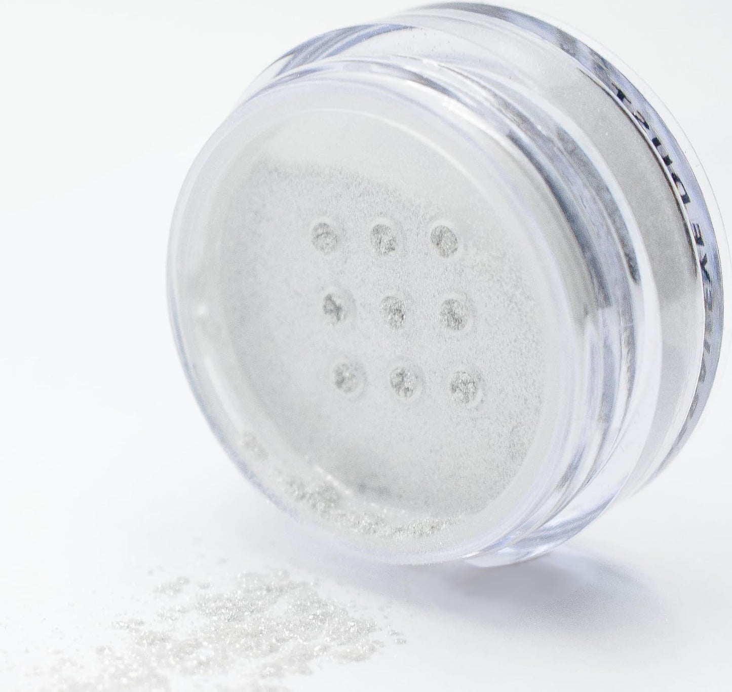 Twinkle White Silver Sparkle Metallic Single Loose Powder Eyeshadow; Vegan, Talc & Paraben Free, No Animal Testing & Cruelty Free