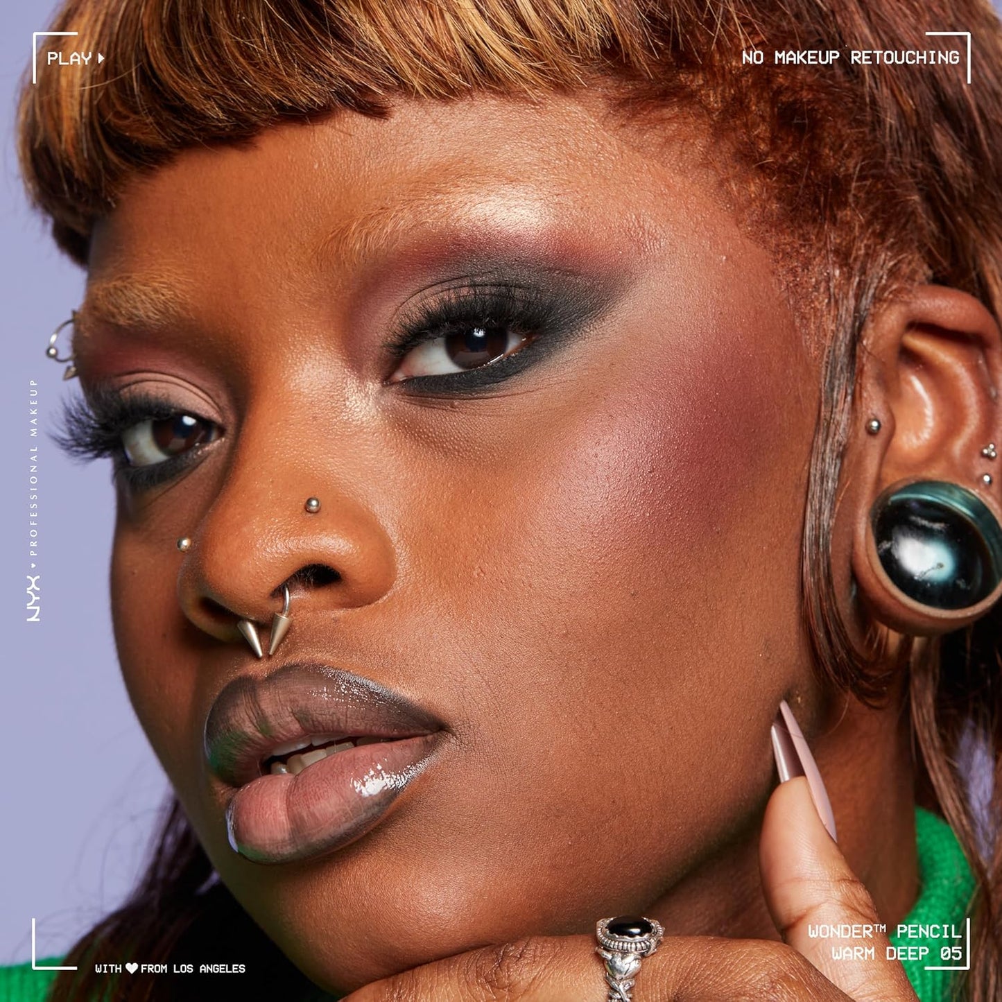 NYX PROFESSIONAL MAKEUP Wonder Pencil, Multi-Use Micro Highlighter & Concealer Stick - Warm Deep (Pack of 2)