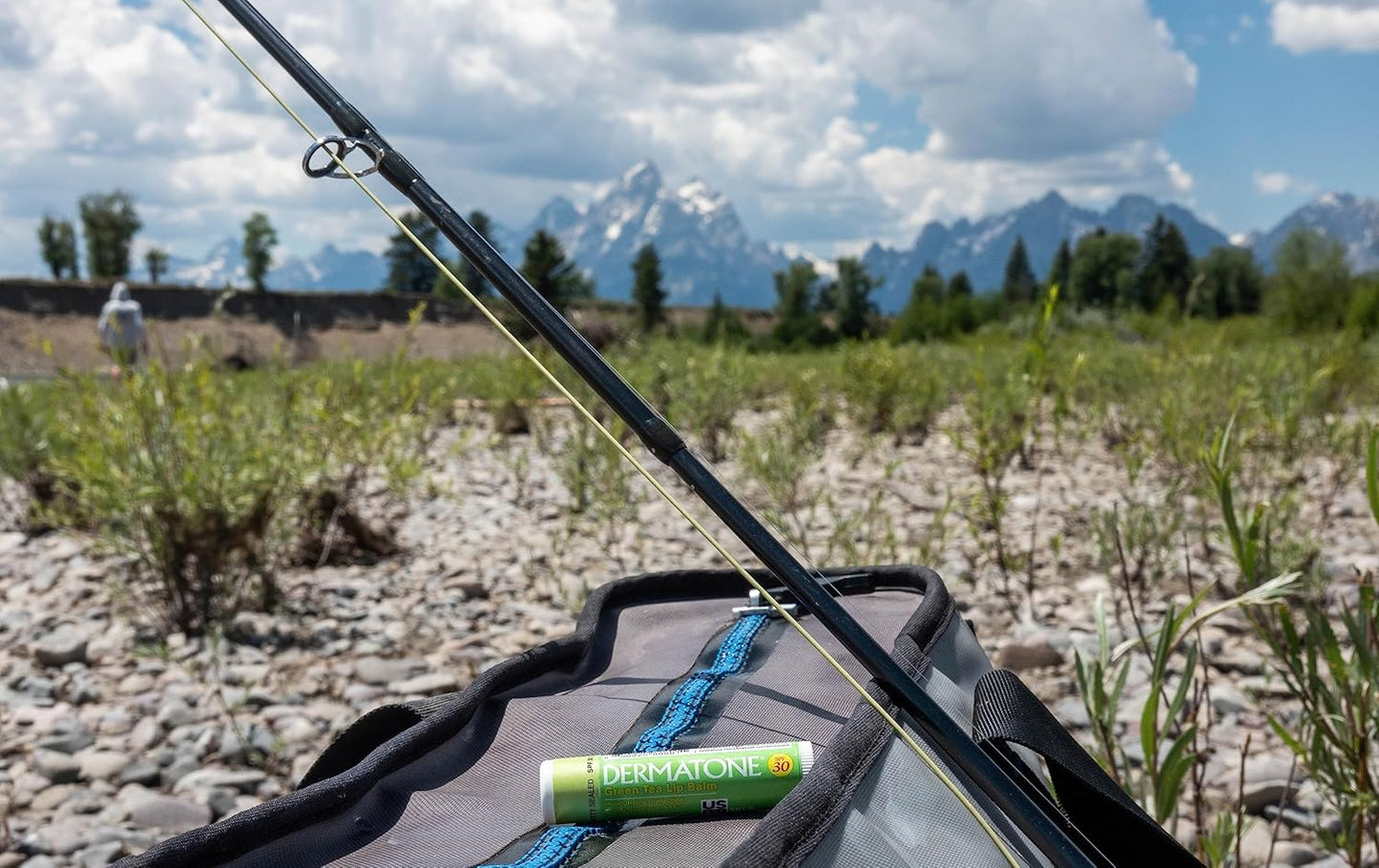 Dermatone Green Tea Lip Balm | Moisturizing | Medicated | Aloe & Vitamin E | Soothes Chapped & Cracked Lips | SPF30 | 3-pack (Green Tea, 0.15oz)