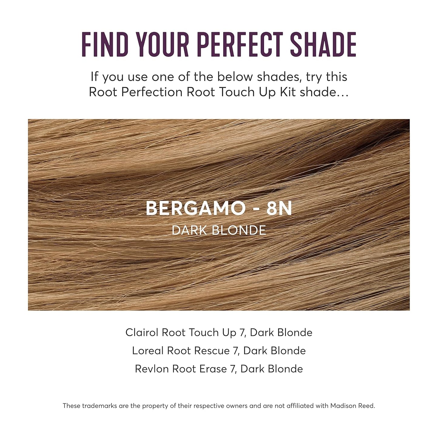 Madison Reed Root Perfection Permanent Root Touch Up, Dark Blonde 8N Bergamo, 10 Minutes for 100% Gray Root Coverage, Ammonia-Free Hair Dye, Two Applications