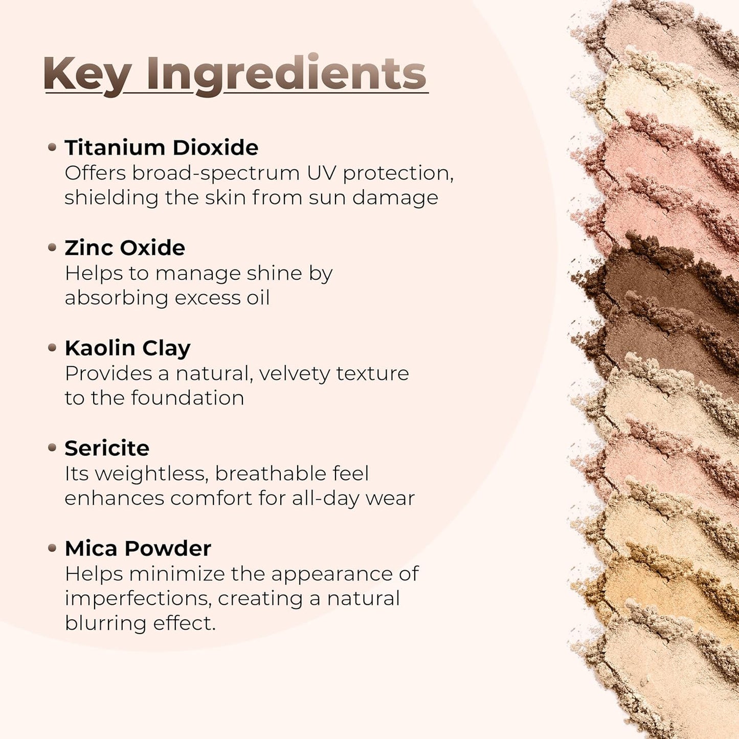 Foundation Powder Refill (Pink Bisque)(8 Ounce Bag) By Sweet Face Minerals, Lightweight Mineral Loose Makeup Powder with SPF 20, Full Coverage Flawless Finish, Talc-free, Cruelty-Free, Refill Pouch