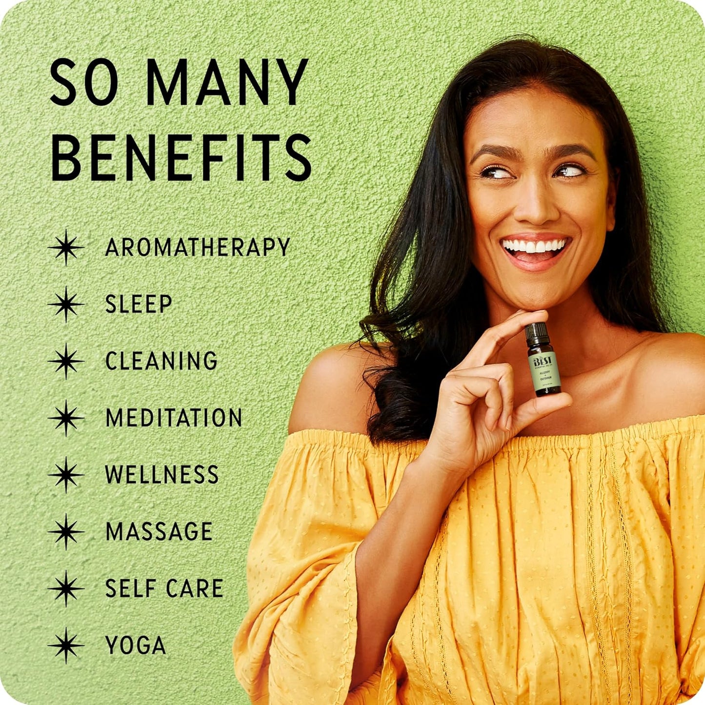 The Best Skin + Therapy Essential Oil Roll-On Blend- Premium Grade- Pre-Diluted in Coconut Oil- Ready to Use- 10 ml (.33 fl oz)